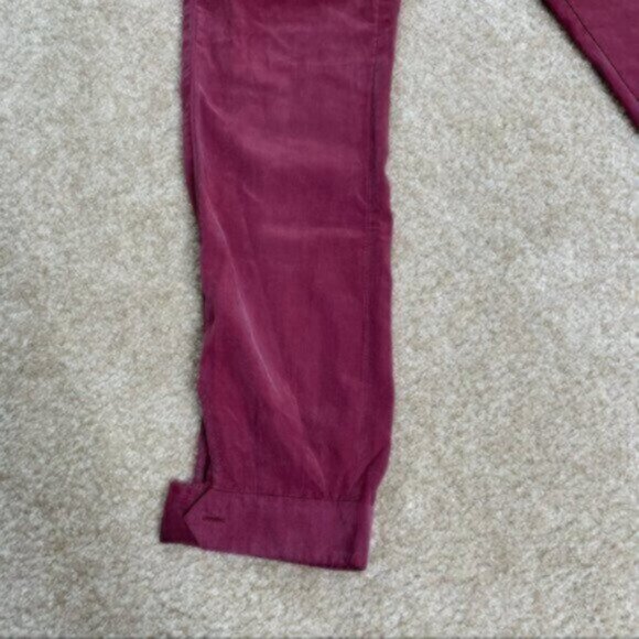 NWOT Esprit Burgundy Drawstring Joggers - Picture 12 of 13